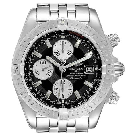 Breitling Chronomat Men's Black Watch 